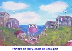 Peinture de Mury, école de Beau-port